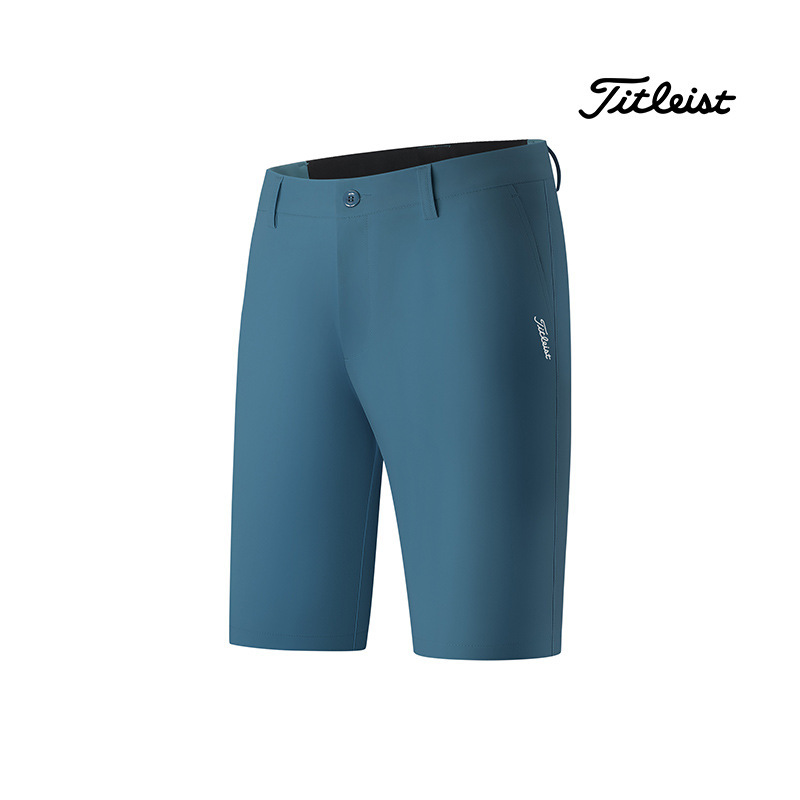 【Cross-Border】T Summer Golf Shorts for Men Woven Stretch Golf Sports Pants # 2401