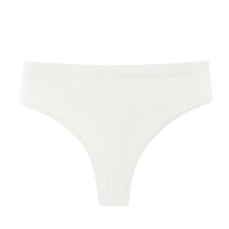 Новый стиль внешнеторговой торговли женские сексуальные thong без следа американские niedrого талия полосатые девочки чистый хлопок стринги