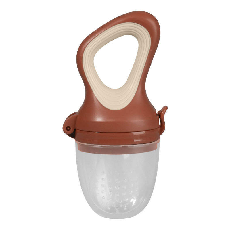 Bebé mordida le fruta y verduras le niños bolsas de malla de grado alimenticio tetas de silicona osos modelados bebés bolsas de alimentos suplementarios de frutas