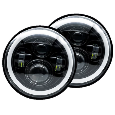 Wrangler 7-inch 60W 4-bead: Ön faralar