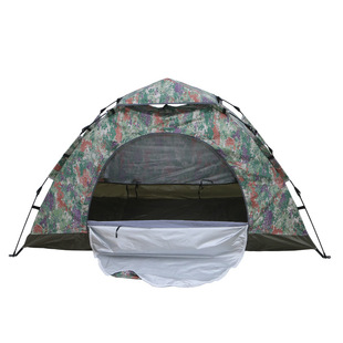Outdoor Camouflage Double Single Quick-opening Tent Mountain Climbing Camping Anti-rainstorm Sunscreen Camp Emergency Rescue Tent