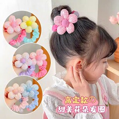 儿童头绳可爱小肠发圈皮筋小女孩高弹不伤发扎丸子头马尾发绳头饰