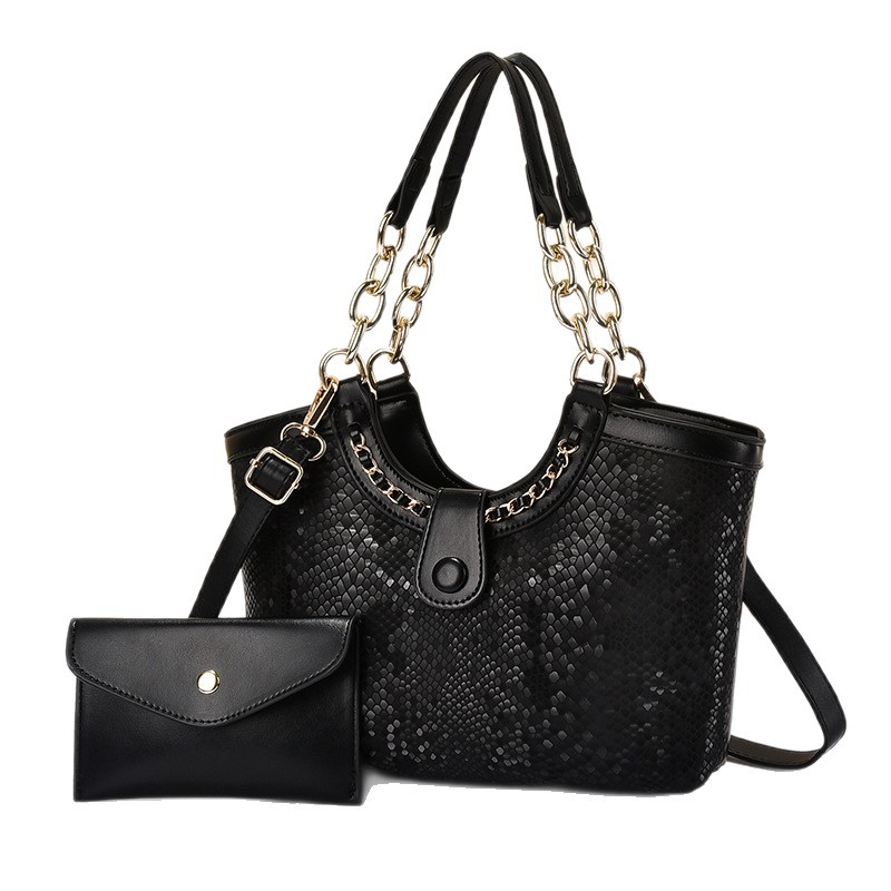 Bolso de dos piezas de verano 2025, nuevo bolso de moda, bolso de hombro casual de moda Handbag
