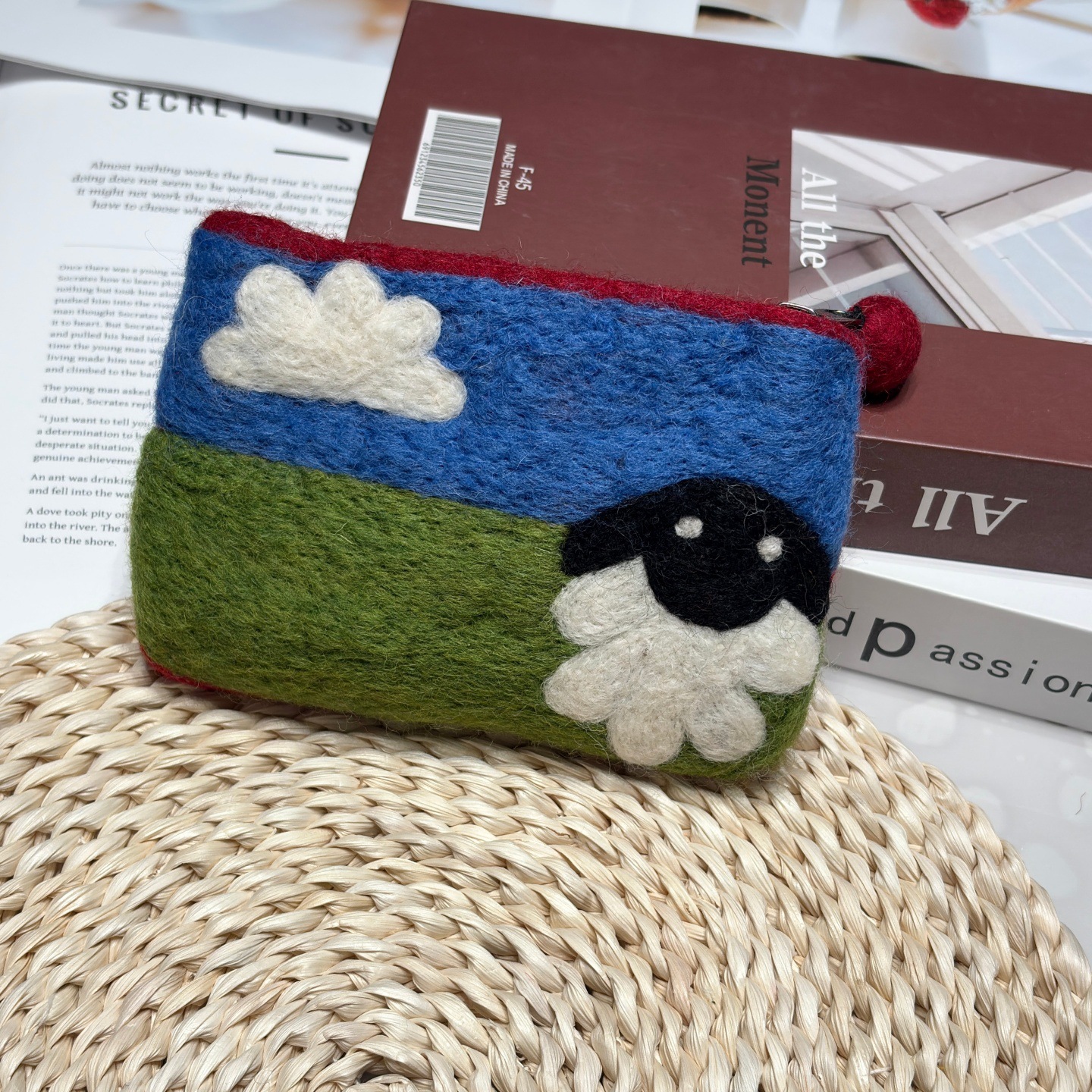 구름양-동전지갑