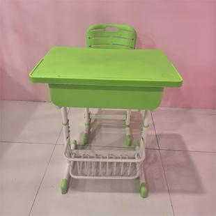 Desks and Chairs for Primary School Students Training Table Tutoring Class Writing Desk and Chair Set School Desk Tutoring Class Children's Study Table