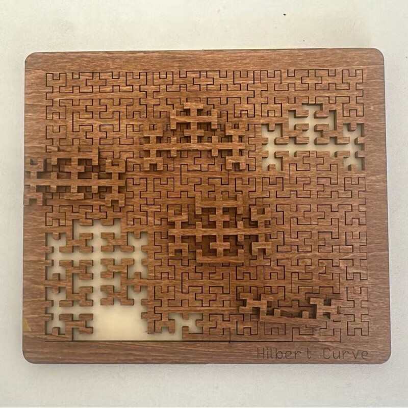 Cross-Border Maze Great Wall Puzzle Wooden Puzzle Toy That Is Extremely Challenging and Brain-Stimulating, Designed to Relieve Stress and Challenge Logical and Geometric Thinking