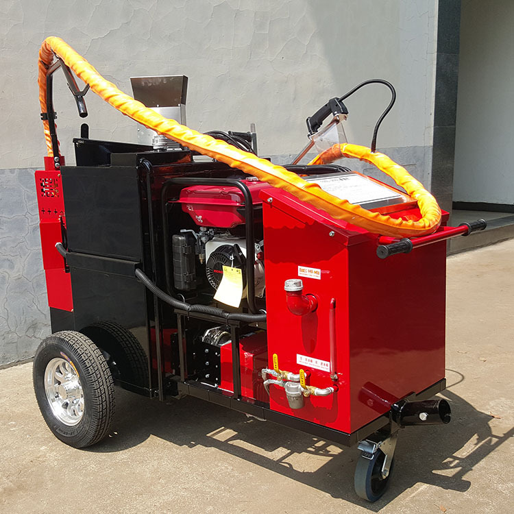 鼎东灌缝机智能控温60升小型沥青灌缝机手扶式灌缝机