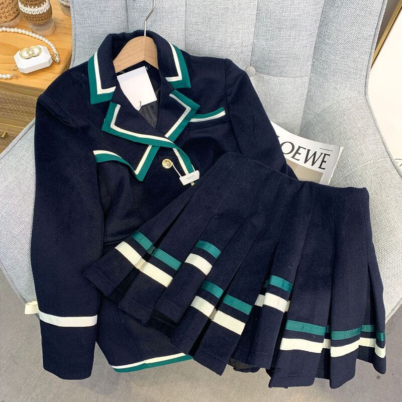 Big Sale Model in Stock“ Konstanz” Design Niche Casual High-End Woolen Small Suit Non-Returnable