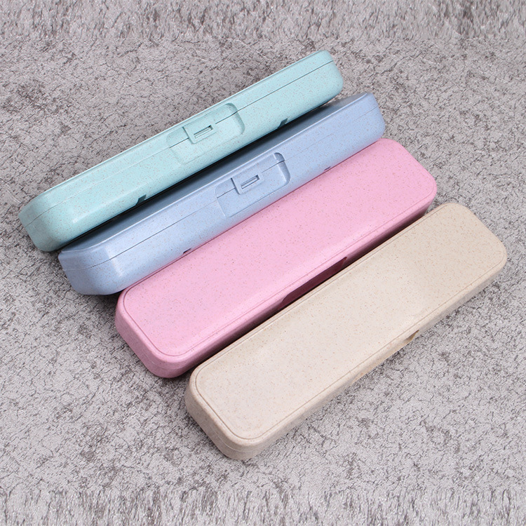 Portable cutlery box, outdoor picnic box, chopsticks, spoon, fork, and knife set, Nordic color scheme, all-in-one box, stationery box, pen box, minimalist design