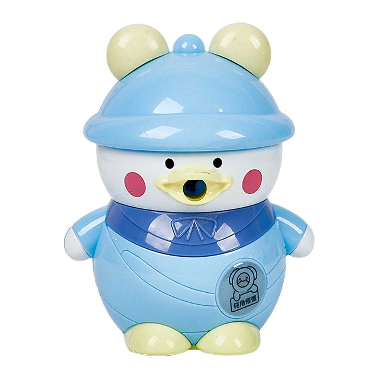 7831 pato travieso sacapuntas automático sacapuntas estudiante Sacapuntas de lápiz de mano de dibujos animados Sacapuntas de lápiz de forma animal lindo