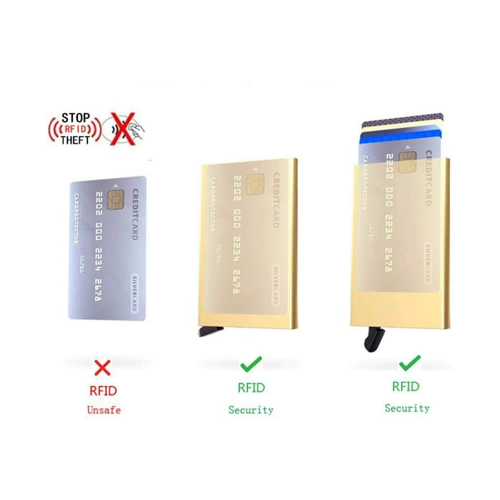 RFID анти-вор карбоновый мужской кошелек с зажимом для карт, многофункциональный зажим для денег, мужской кошелек