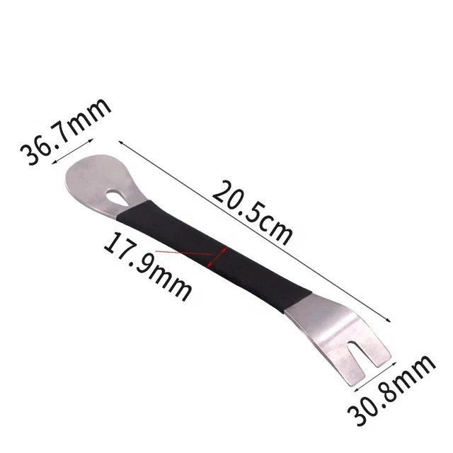 Автомобильный аудионавигационный инструмент, внутренняя дверная панель, мягкая упаковка, подставка для ног, установка и разборка, инструмент для подъема доски, стальная отвертка с пряжкой