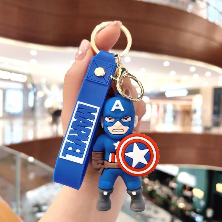 Dibujos animados pvc serie de anime llavero juego de marea muñeca llavero de coche bolsa colgante máquina de garra regalo al por mayor