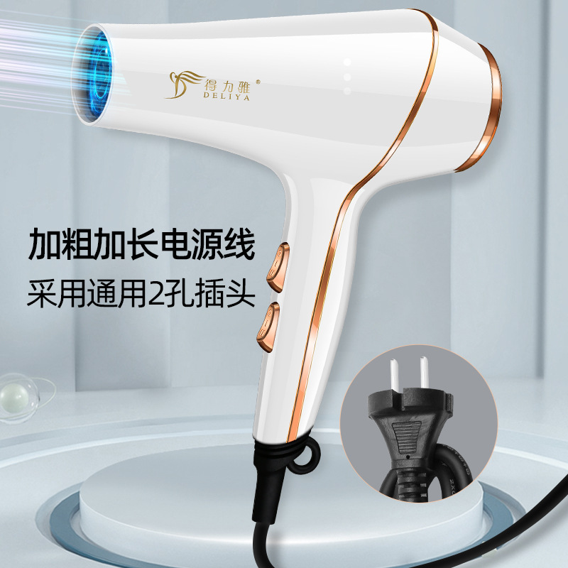 Blue Light Hair Dryer for Dormitory Use, High-Power Electric Hair Dryer with Constant Temperature Hot and Cold Air, Available for Dropshipping