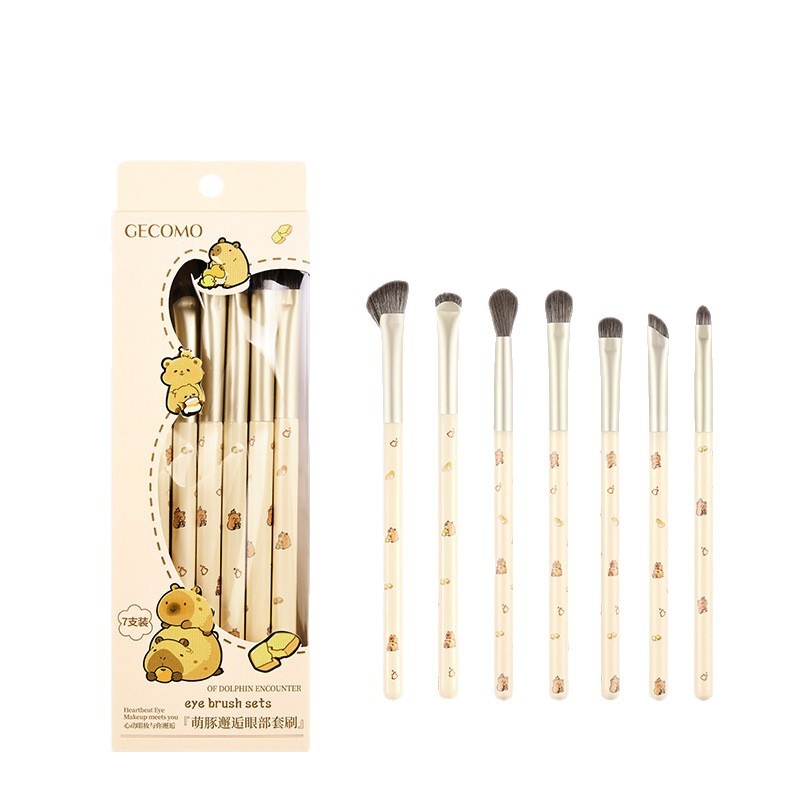 GECOMO Eye Makeup Brush Set Brush Detail Brush Sink Brush Eye Makeup Set Set Complete Tool