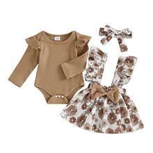 Y 77810 Infant Floral Sleeves Dress Set �黨����ȹ �羳��