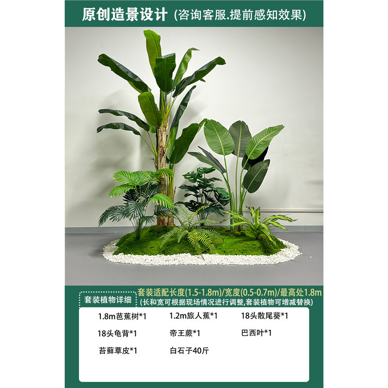 模擬植物造園、大型サボテン、オオバコ、鉢植え、オフィス、食堂、階段、窓、緑の植物の装飾|undefined