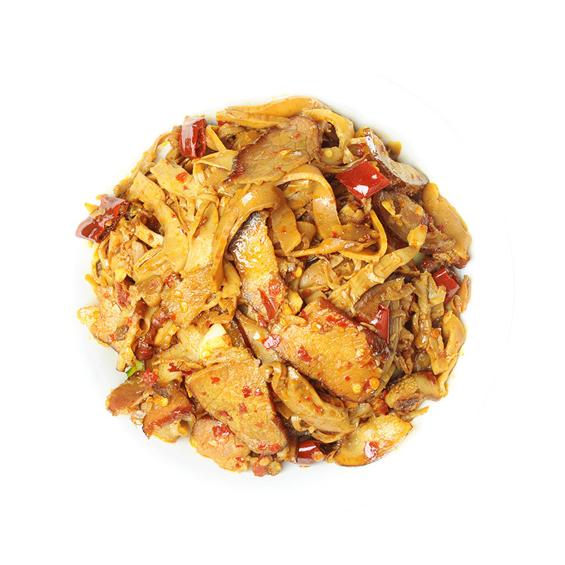 왕샤오유 훈제돼지고기와 훈제죽순볶음 160g