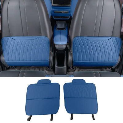 Byd Qin, Song, Tang, Han, Chair back anti-kick pad - byd-seat-anti-kick-pads-deep-sea-blue-two-pieces
