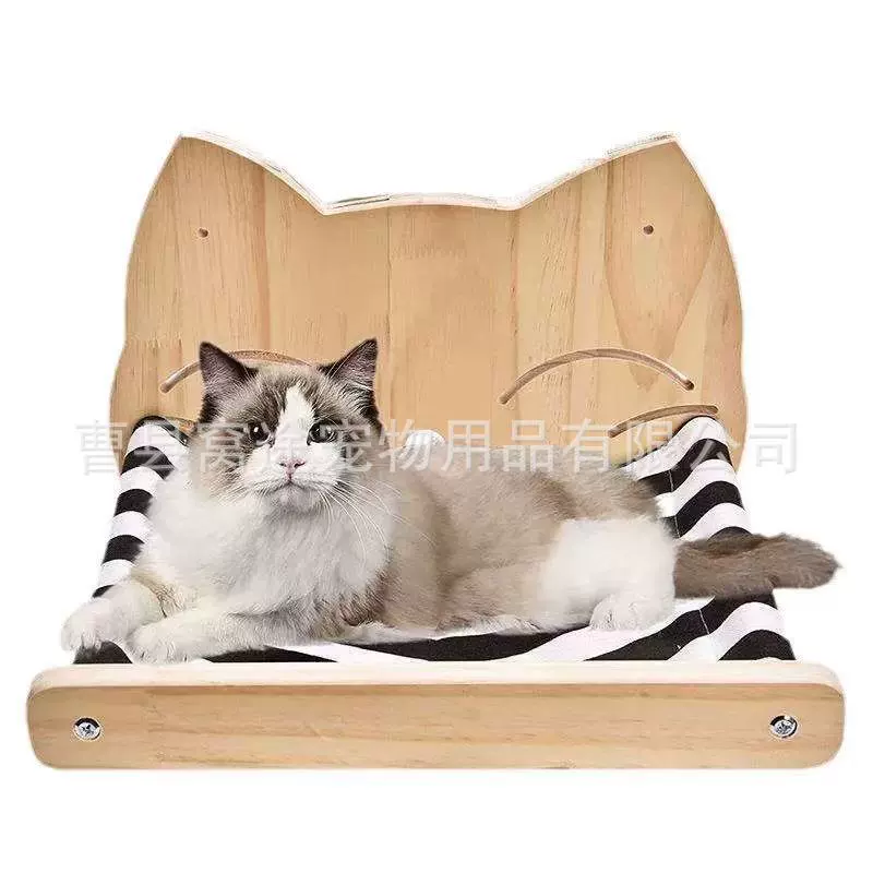 Простой деревянный настенный кошачий гнездо кошачий настенный кошачий гнездо кошачий стена DIY кошка гамак игрушка кошачий прыжок