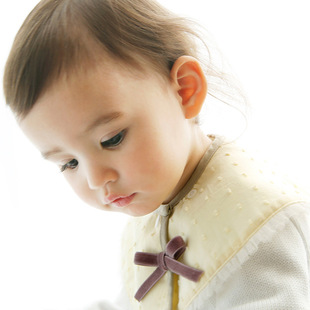 Children's cotton eating bib for new born for baby, anti-dirty, European style 3