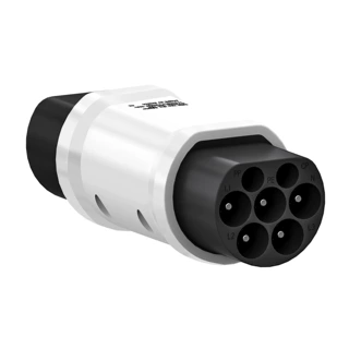 定制充电枪转换头type2 EV charger欧标转国标转接头充电转换器