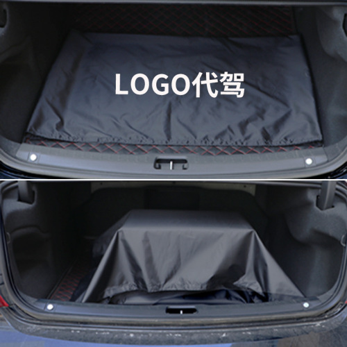 Car driving seat cover, auto repair cargo dust-proof protective cover, universal style seat cushion with printing, driver's seat cover, tail box car mat