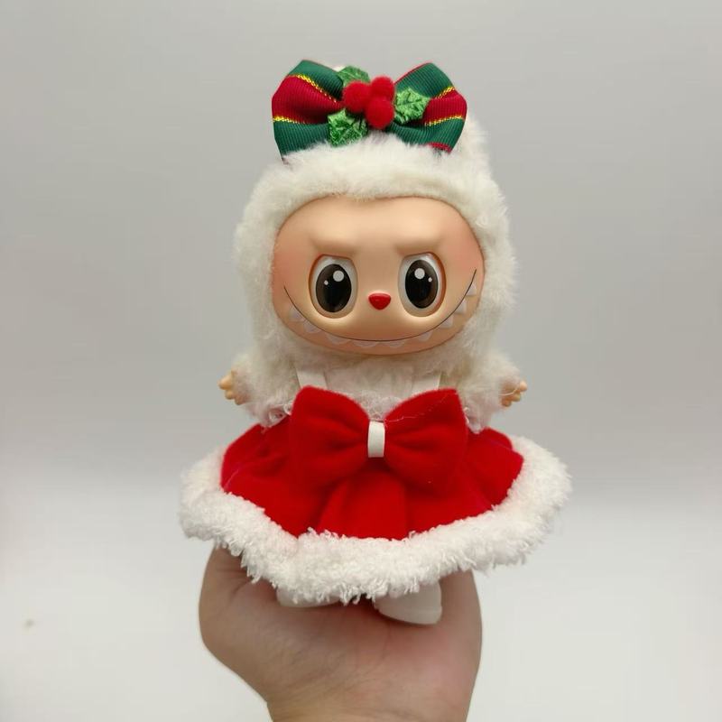 仅娃衣适用于labubu娃衣一二三代labubu坐坐派对圣诞套装万圣节|undefined