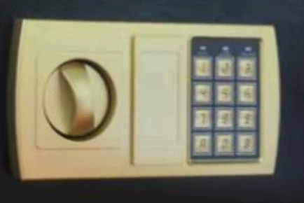 Electronic mechanical safe storage for documents, anti-theft