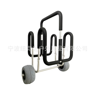 双冲浪板手推拖车沙滩车