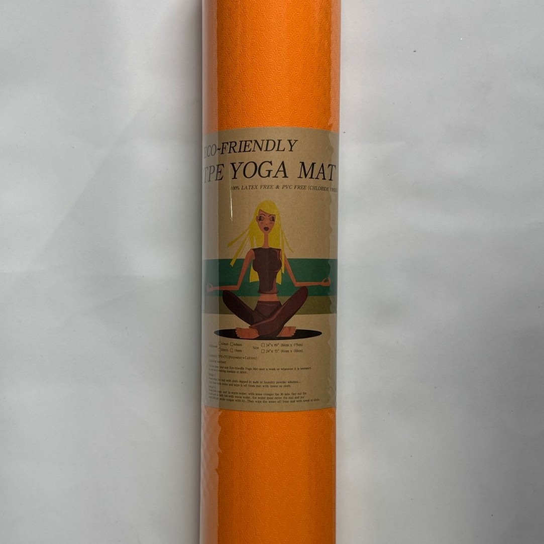 Fabricante de tapetes de yoga bicolor TPE ligeramente imperfectos, venta directa, antideslizantes, para fitness, danza, insonorizados, transfronterizos, gruesos, para uso doméstico.