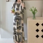 条纹新款宽松大码家居服