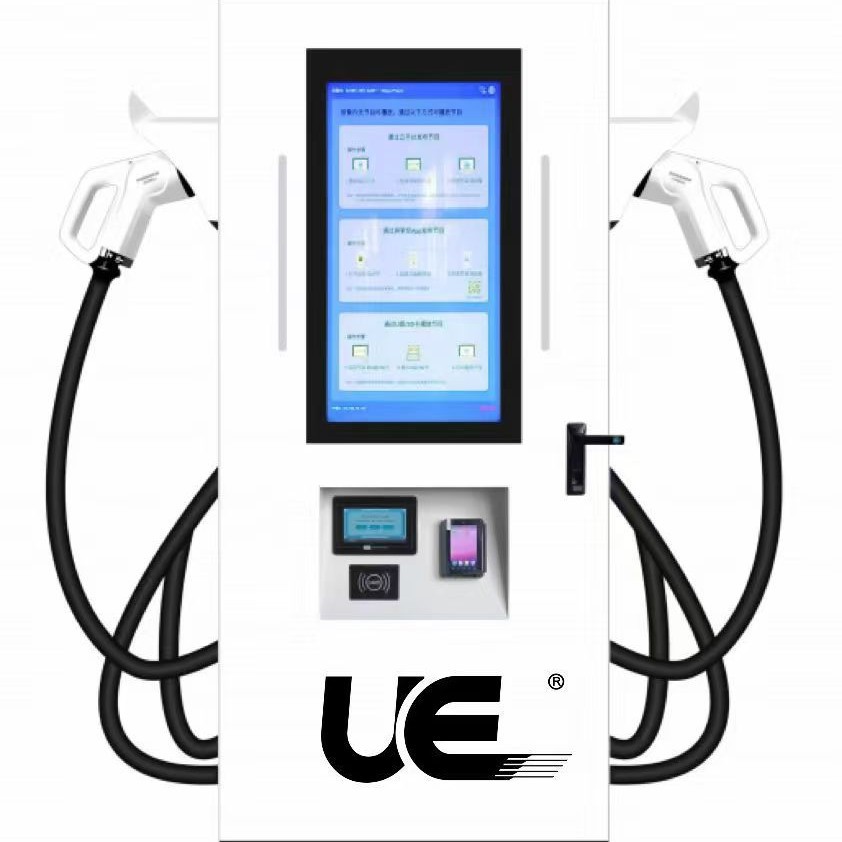 新能源电动汽车充电桩160kW双枪直流快充户外型IP54防护高效快充