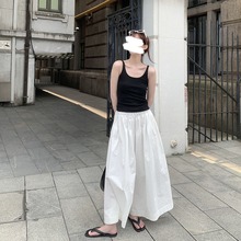 X*Z返场 夏天总要有的棉质设计感裙裤阔腿裤夏休闲裤