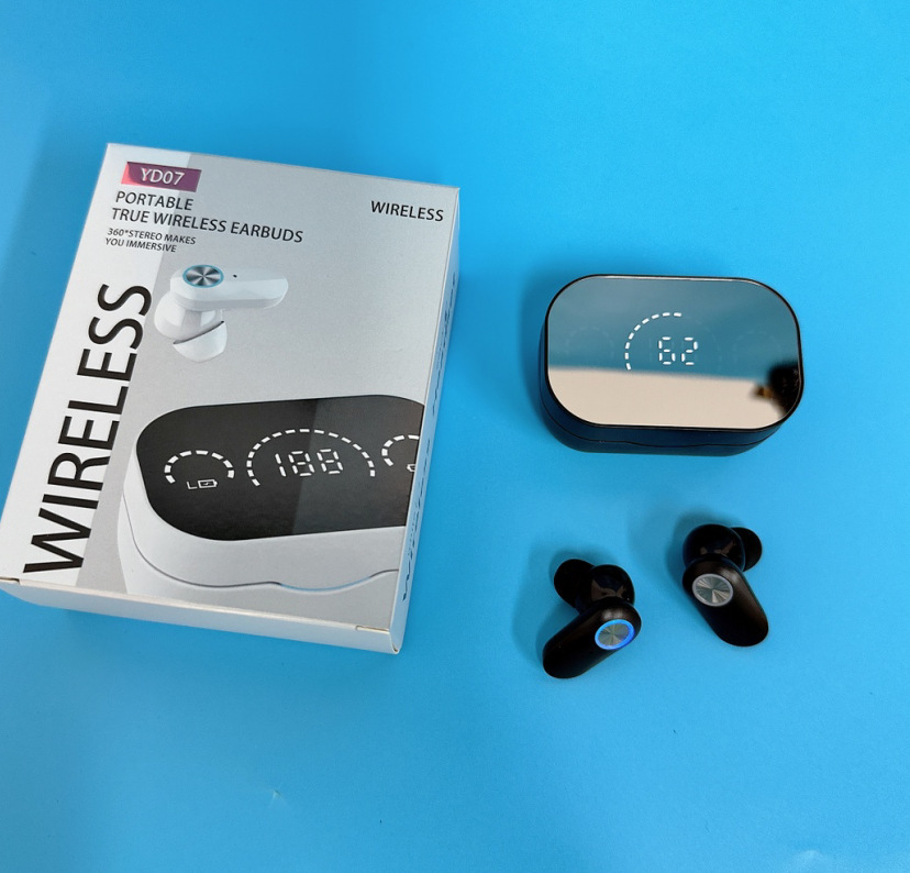 Modelo privado explosivo transfronterizo YD03 M90 F9-5C M25 E7S Pantalla digital táctil TWS 5.4 Auriculares Bluetooth F9