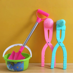 Snowball Clip Artifact Duck Snow Clip Toy Snowball Fight Under Snow Set Equipment Children Snowball Clip Play Snow Tool