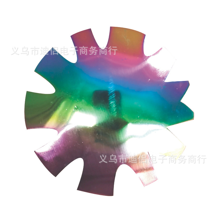 Herramientas de manicura de color mágico suministran una variedad de modelos de manicura francés modelo de placa de acero fácil plantilla francesa