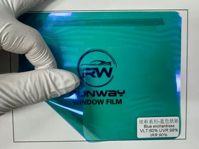 Factory wholesale of colorful car window Automotive Film - purple-blue-enchantress