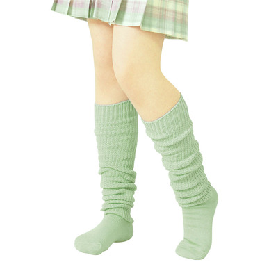日系长筒粗针堆堆袜女甜美大象气泡袜 学生JK泡泡袜cosplay跨境袜|ru