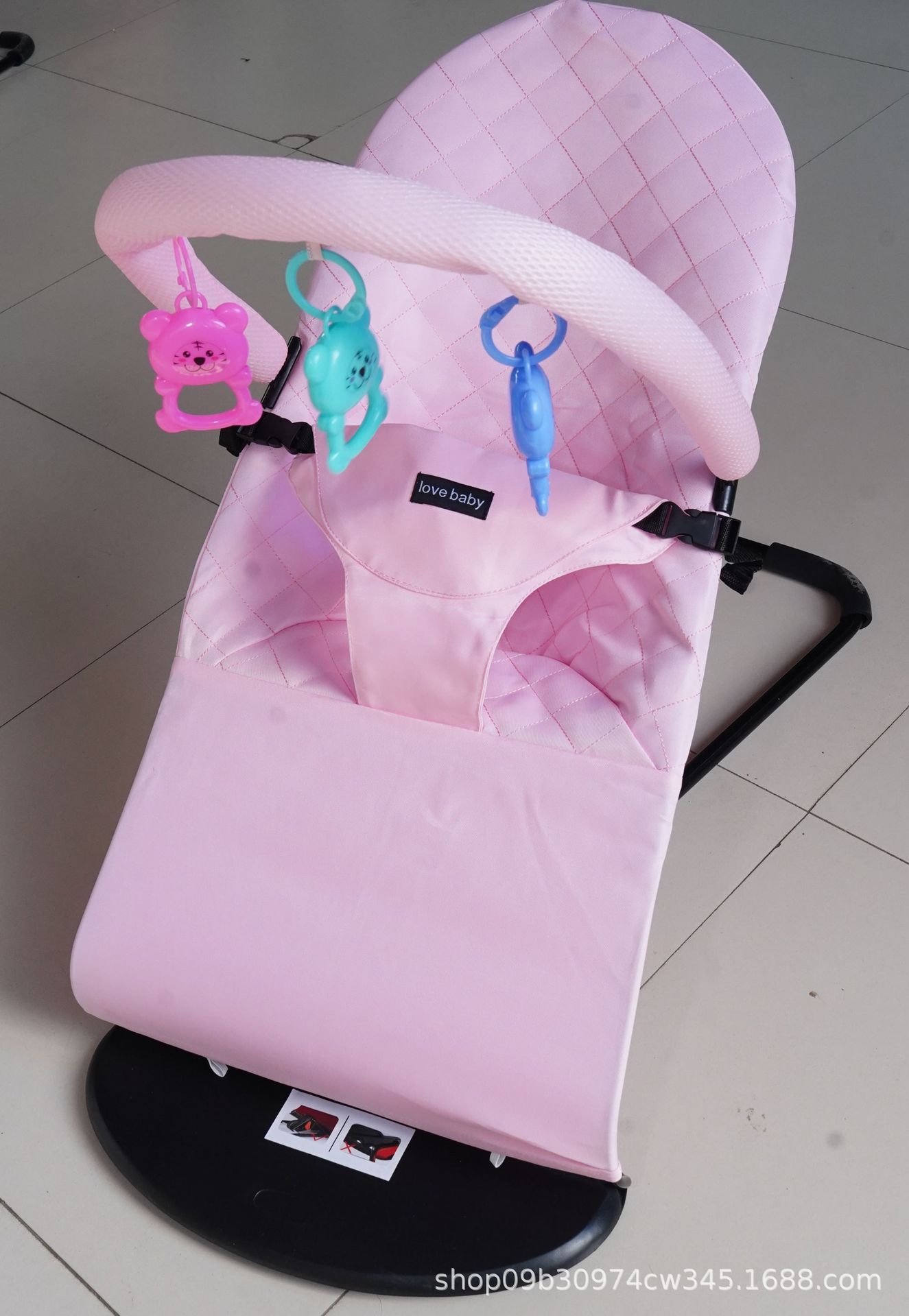 Silla de mecedor para bebés, silla de descanso para bebés, silla de descanso plegable, silla de mecedor ajustable image 67