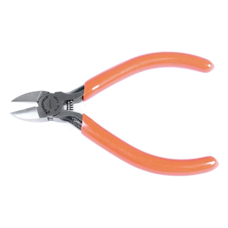 Стальной защитный инструмент электронные кусачки диагональные плоскогубцы изгиб лезвия 4 дюйма 5 дюймов S035053 S035054