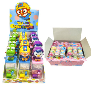 Pororo Twist Candy Machine Children's Day Internet Celebrity Educational Toy Gift Glowing Lollipop