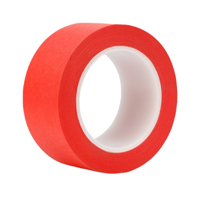 Jincheng adhesivo de alta temperatura resistente belleza roja pintura placa de circuito sin fisuras blindaje PCB tablero compuesto cinta adhesiva papel