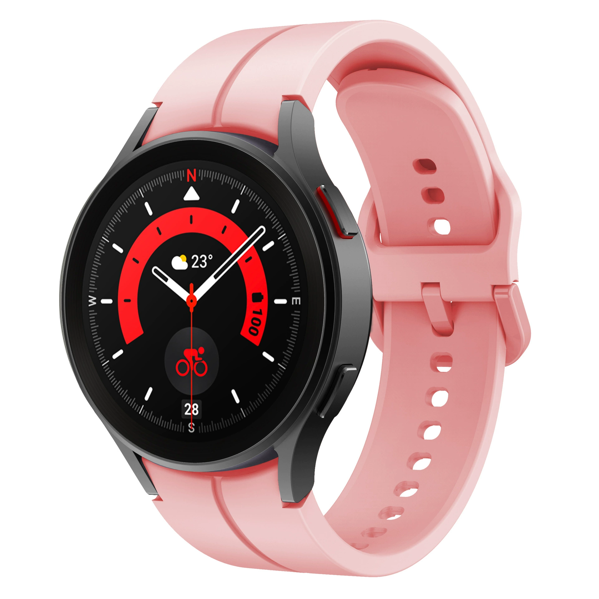 Samsung, metal silicone watch strap