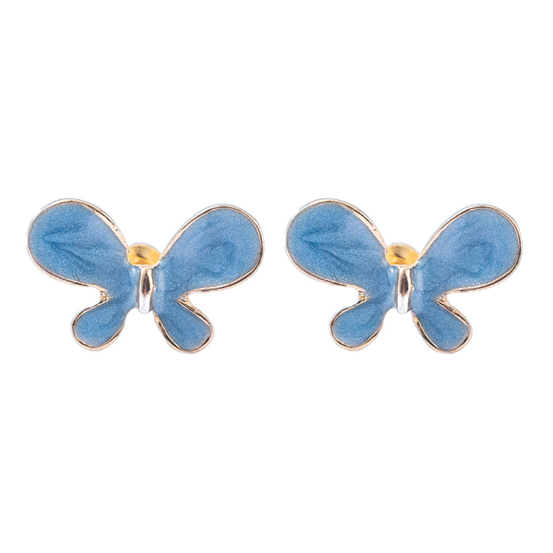 New Korean Retro Butterfly Earrings display picture 8