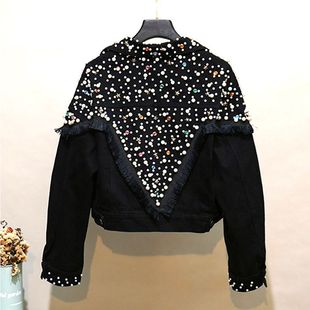 Denim jacket, western style