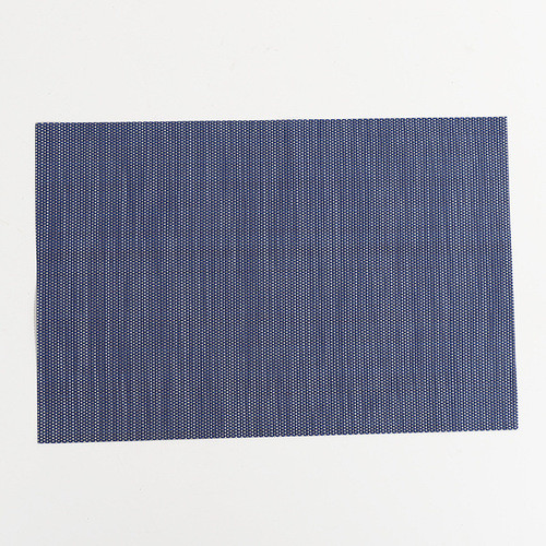 Western placemats, PVC insulated table mats, washable tablecloth coasters, two-color silk series Teslin placemats