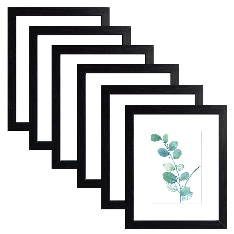 Cross-Border Wooden Photo Frame Table 567 Inches 8inch 10inch Framed Poster Frame A4A3 Wall Hanging Photo Wall Set Picture Frame