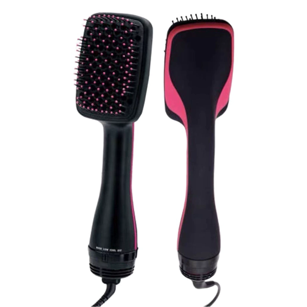 Расческа для сухих волос два в одном с отрицательными ионами Парикмахерская расческа для влажных и сухих прямых волос двойного назначения Бытовая многофункциональная Расческа для фена