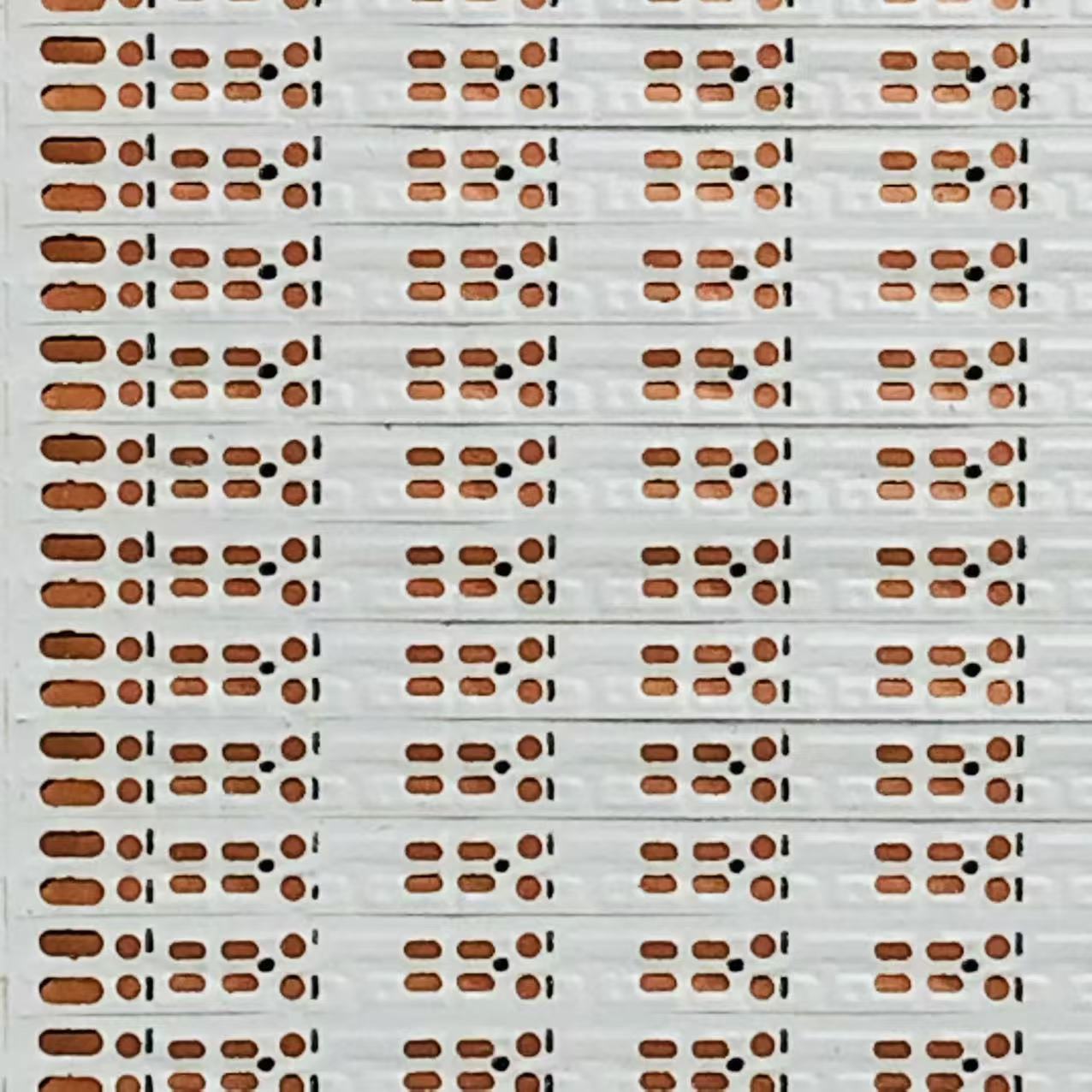 FPC软灯条板0807RGB幻彩5V 70D 501.8*3MM*24PCS 正一反一 双面